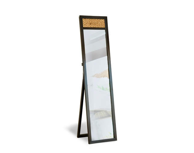MITRA Water Hyacinth Stand Mirror-Lの写真