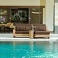 MITRA Water Hyacinth Sofa Tableの写真