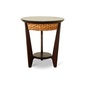 MITRA Water Hyacinth Round Side Tableの写真