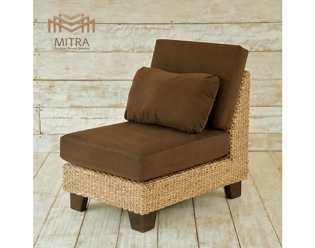 MITRA 【受注生産品】Water Hyacinth Day Bed Sofa Setの写真