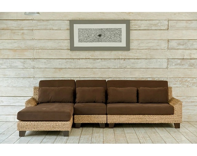 MITRA 【受注生産品】Water Hyacinth Day Bed Sofa Setの写真