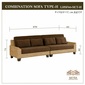 MITRA 【受注生産品】Water Hyacinth Day Bed Sofa Set-Hの写真