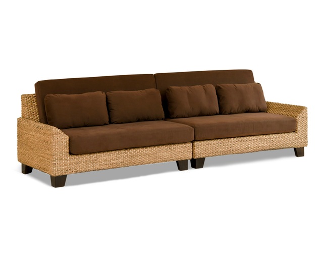 MITRA 【受注生産品】Water Hyacinth Day Bed Sofa Set-Hの写真