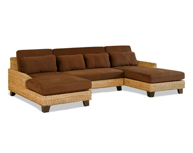 MITRA 【受注生産品】Water Hyacinth Day Bed Sofa Set-Uの写真