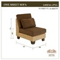 MITRA 【受注生産品】Water Hyacinth Day Bed Sofa Set-Jの写真