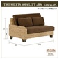 MITRA 【受注生産品】Water Hyacinth Day Bed Sofa Set-Kの写真
