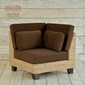 MITRA 【受注生産品】Water Hyacinth Day Bed Sofa Set-Kの写真