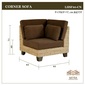 MITRA 【受注生産品】Water Hyacinth Day Bed Sofa Set-Kの写真