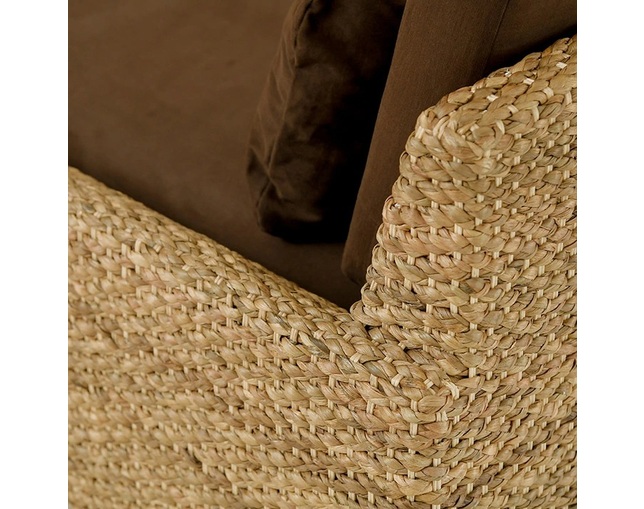 MITRA 【受注生産品】Water Hyacinth Day Bed Sofa Set-Kの写真