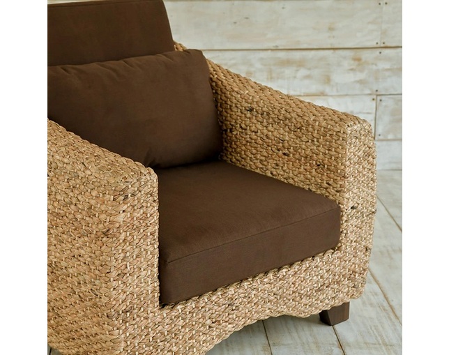 MITRA Water Hyacinth 1P Resort Sofaの写真