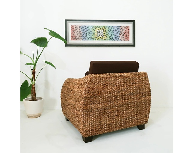 MITRA Water Hyacinth 1P Resort Sofaの写真
