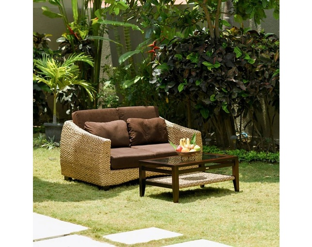 MITRA Water Hyacinth 2P Resort Sofaの写真
