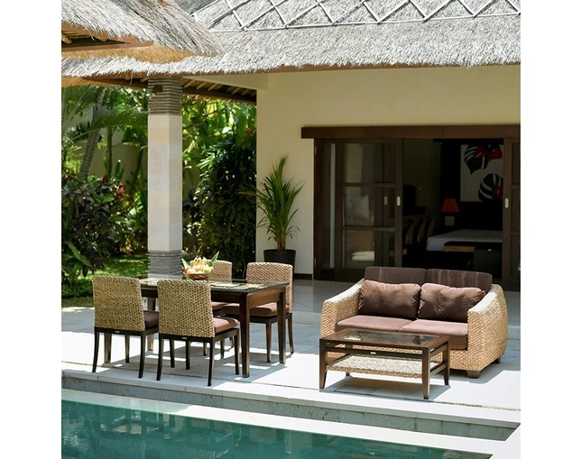 MITRA Water Hyacinth 2P Resort Sofaの写真