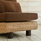 MITRA Water Hyacinth 1P Curved Sofa No Armの写真