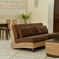 MITRA Water Hyacinth 3P Curved Sofa No Armの写真