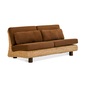 MITRA Water Hyacinth 3P Curved Sofa No Armの写真