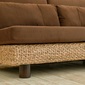 MITRA Water Hyacinth 3P Curved Sofa No Armの写真