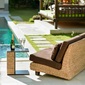 MITRA Water Hyacinth 3P Curved Sofa No Armの写真