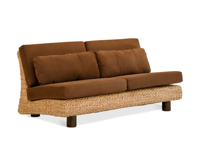 MITRA Water Hyacinth 3P Curved Sofa No Armの写真