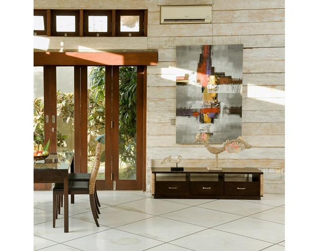 MITRA Water Hyacinth TV Board 3 Drwの写真