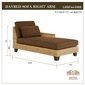 MITRA Water Hyacinth Day Bed Sofa Setの写真