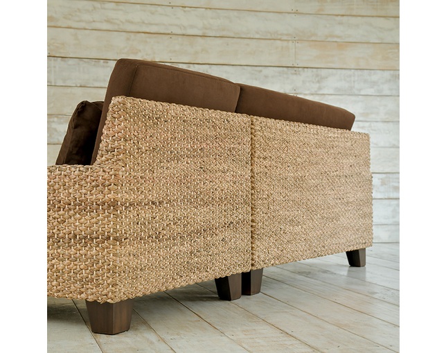 MITRA Water Hyacinth Day Bed Sofa Setの写真