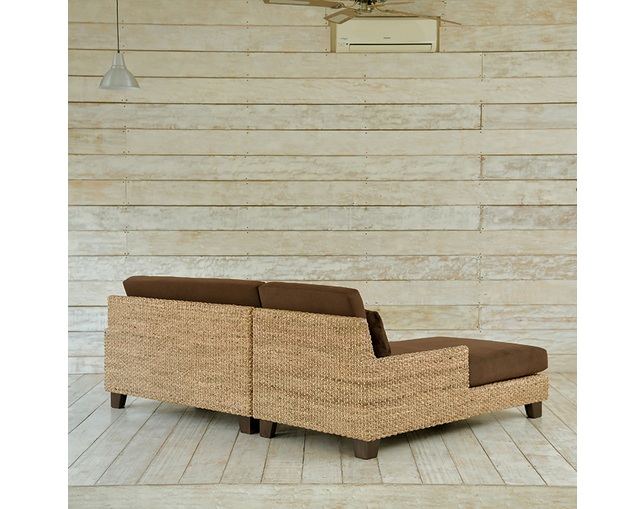 MITRA Water Hyacinth Day Bed Sofa Setの写真