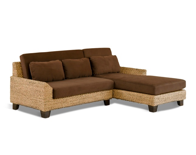 MITRA Water Hyacinth Day Bed Sofa Setの写真