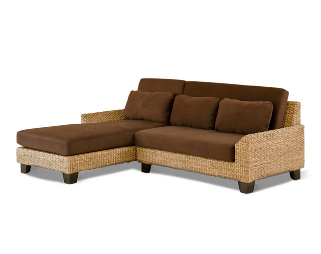 MITRA Water Hyacinth Day Bed Sofa Setの写真