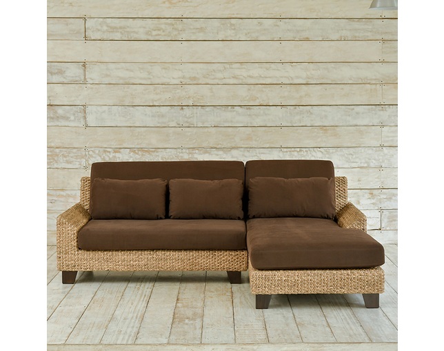 MITRA Water Hyacinth Day Bed Sofa Setの写真