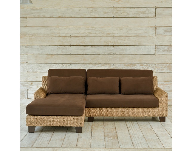 MITRA Water Hyacinth Day Bed Sofa Setの写真
