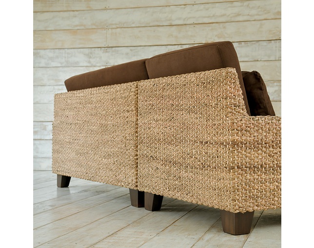 MITRA Water Hyacinth Day Bed Sofa Setの写真