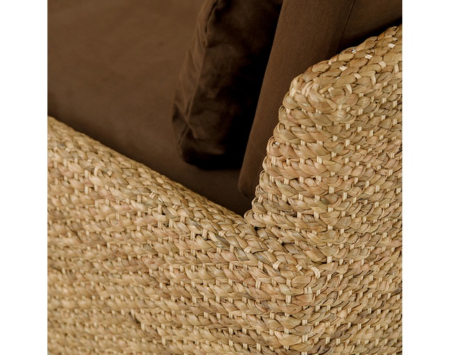 MITRA Water Hyacinth Day Bed Sofa Setの写真