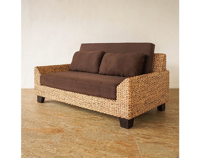 MITRA MITRA Water Hyacinth 2-seater Sofaの写真