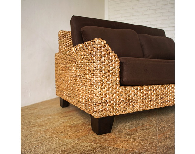 MITRA MITRA Water Hyacinth 2-seater Sofaの写真