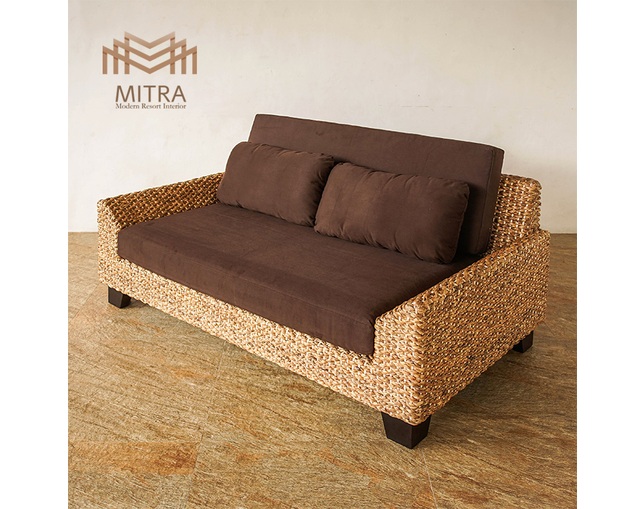 MITRA MITRA Water Hyacinth 2-seater Sofaの写真
