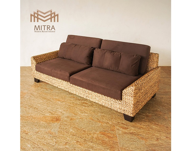 MITRA MITRA Water Hyacinth 3-seater Sofaの写真