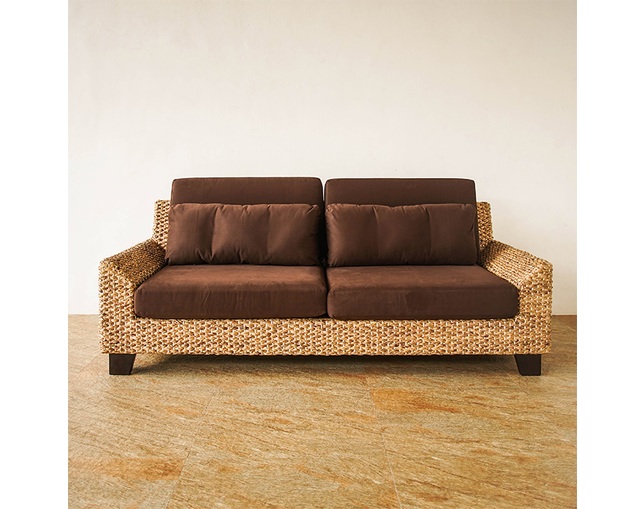 MITRA MITRA Water Hyacinth 3-seater Sofaの写真