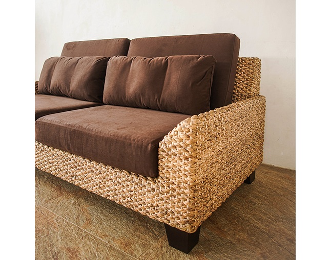MITRA MITRA Water Hyacinth 3-seater Sofaの写真