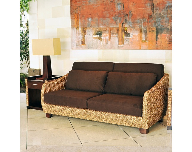MITRA MITRA Water Hyacinth 3-seater Sofaのメイン写真