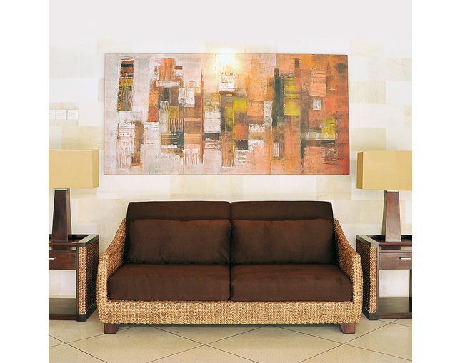 MITRA MITRA Water Hyacinth 3-seater Sofaのメイン写真