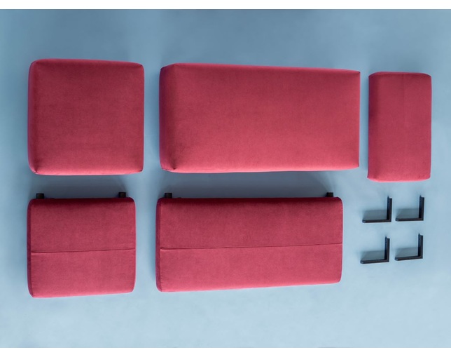 NOUS PROJECTS ERIDA MODULAR Half Back Unit Sofa 142の写真