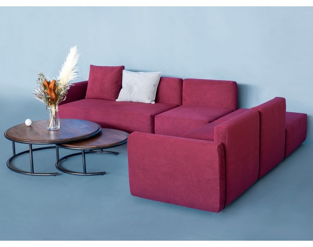 NOUS PROJECTS ERIDA MODULAR Half Back Unit Sofa 142の写真