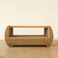 Valen Synthetic Hyacinth Curved Low Tableの写真
