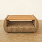 Valen Synthetic Hyacinth Curved Low Tableの写真