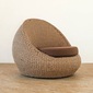 Valen Synthetic Hyacinth Moonlight Sofa 1Pの写真
