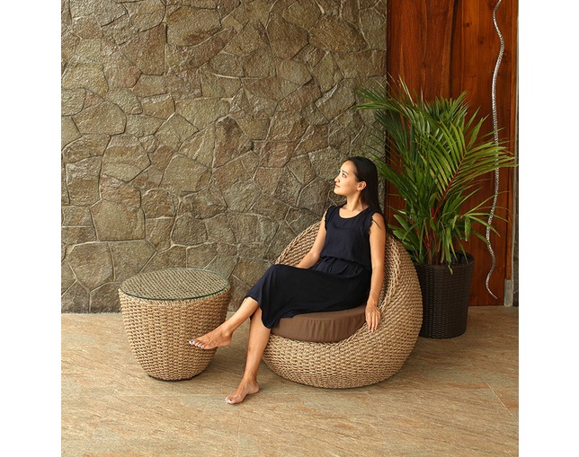 Valen Synthetic Hyacinth Moonlight Tableの写真