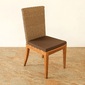 Valen Synthetic Hyacinth No Arm Chairの写真