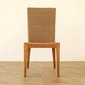 Valen Synthetic Hyacinth No Arm Chairの写真