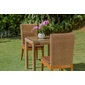 Valen Synthetic Hyacinth No Arm Chairの写真